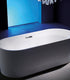 Sanipro Badekar SIENNA SLIM Frittstående Badekar 180 Hvit / 180cm Sanipro Frittstående badekar SA-2062
