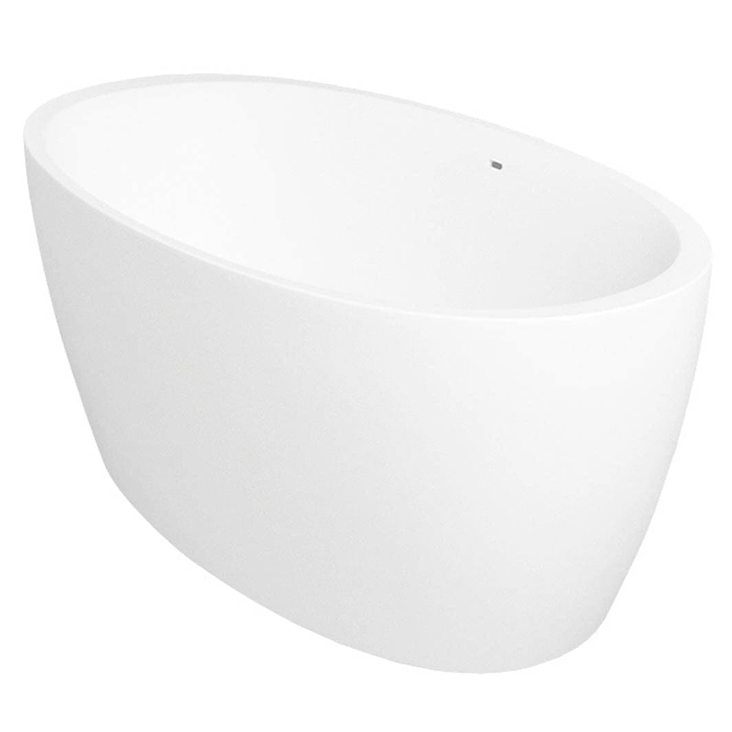 Sanipro Enzo Frittstående Badekar 179 - Solid Surface Hvit matt / 179cm Sanipro Frittstående badekar SA-10004