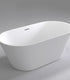 Sanipro Monza Frittstående badekar 170 - hvit matt Hvit matt / 170cm Sanipro Frittstående badekar SA-10173