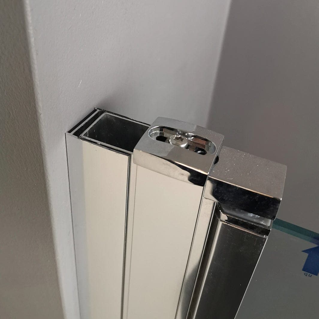 Sanipro Påbyggingsprofil Krom - SAFE-COLLECTION Sanipro Veggprofil SA-10035