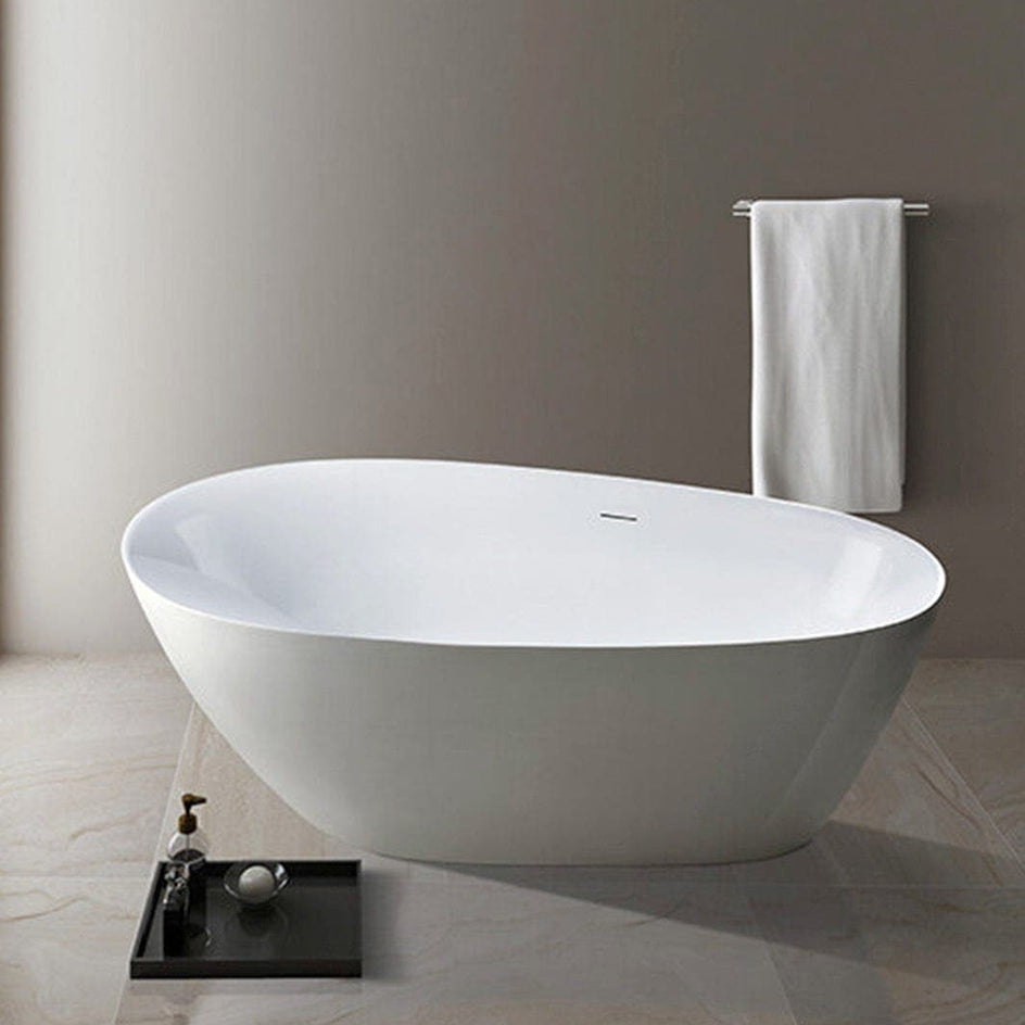 Sanipro SYMPHONY Frittstående badekar 170 - designkar Sanipro Frittstående badekar
