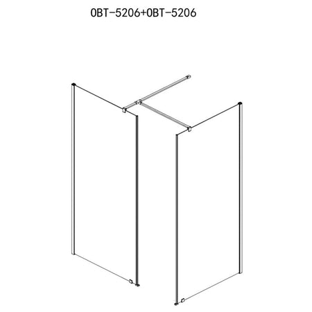Sanipro T-Stag Krom - SAFE-COLLECTION