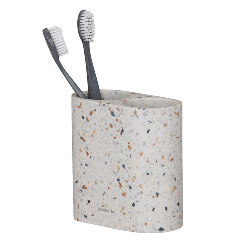 Sealskin Blend tannbørsteholder dobbel terrazo Terrazzo Sealskin Tannbørsteholder CO-V800035