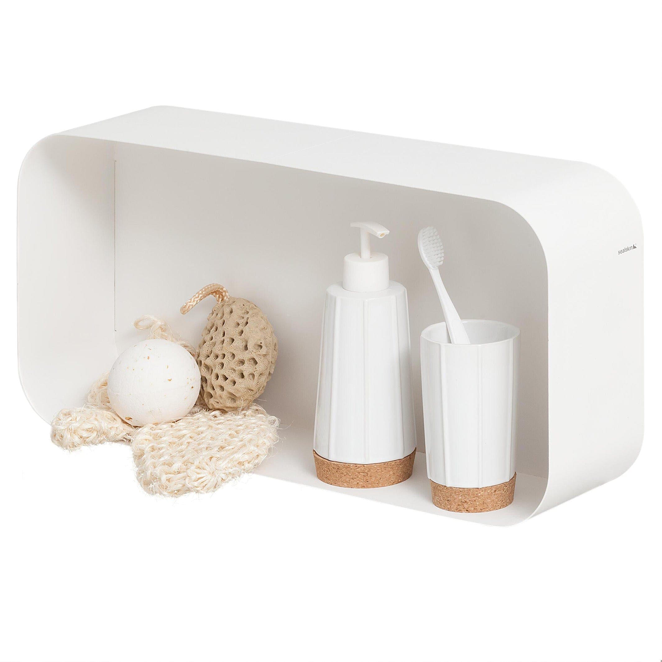 Sealskin Brix Veggboks Stor Sealskin Baderomshylle