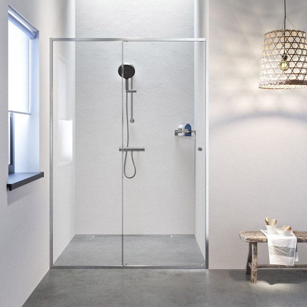 Sealskin Contour Dusjnisje B120-140cm - Skyvedør Sealskin Dusjnisje