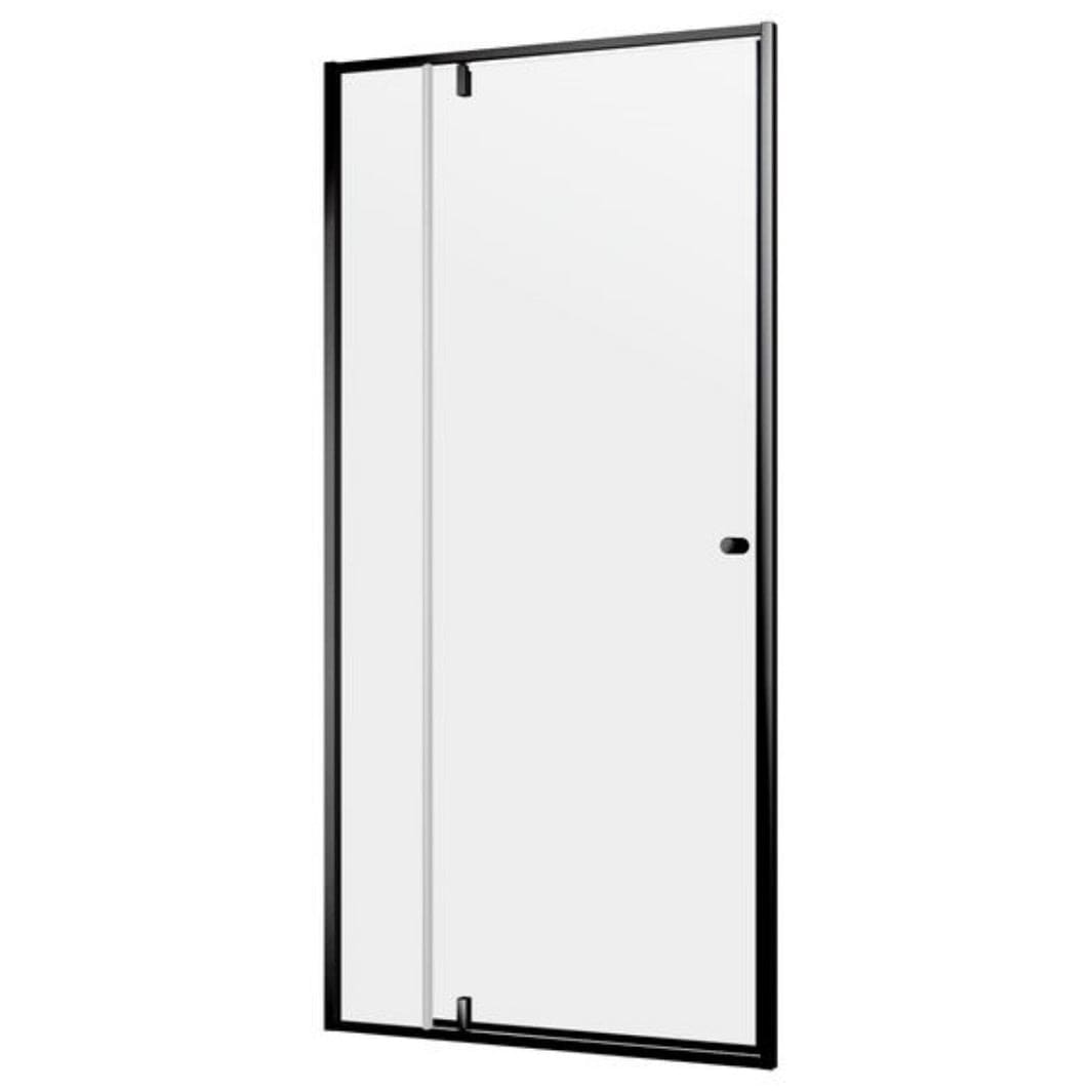 Sealskin Contour Dusjnisje B90-100 - Pivotdør Svart matt / 100cm / Klart glass Sealskin Dusjnisje CO-CD201006195100