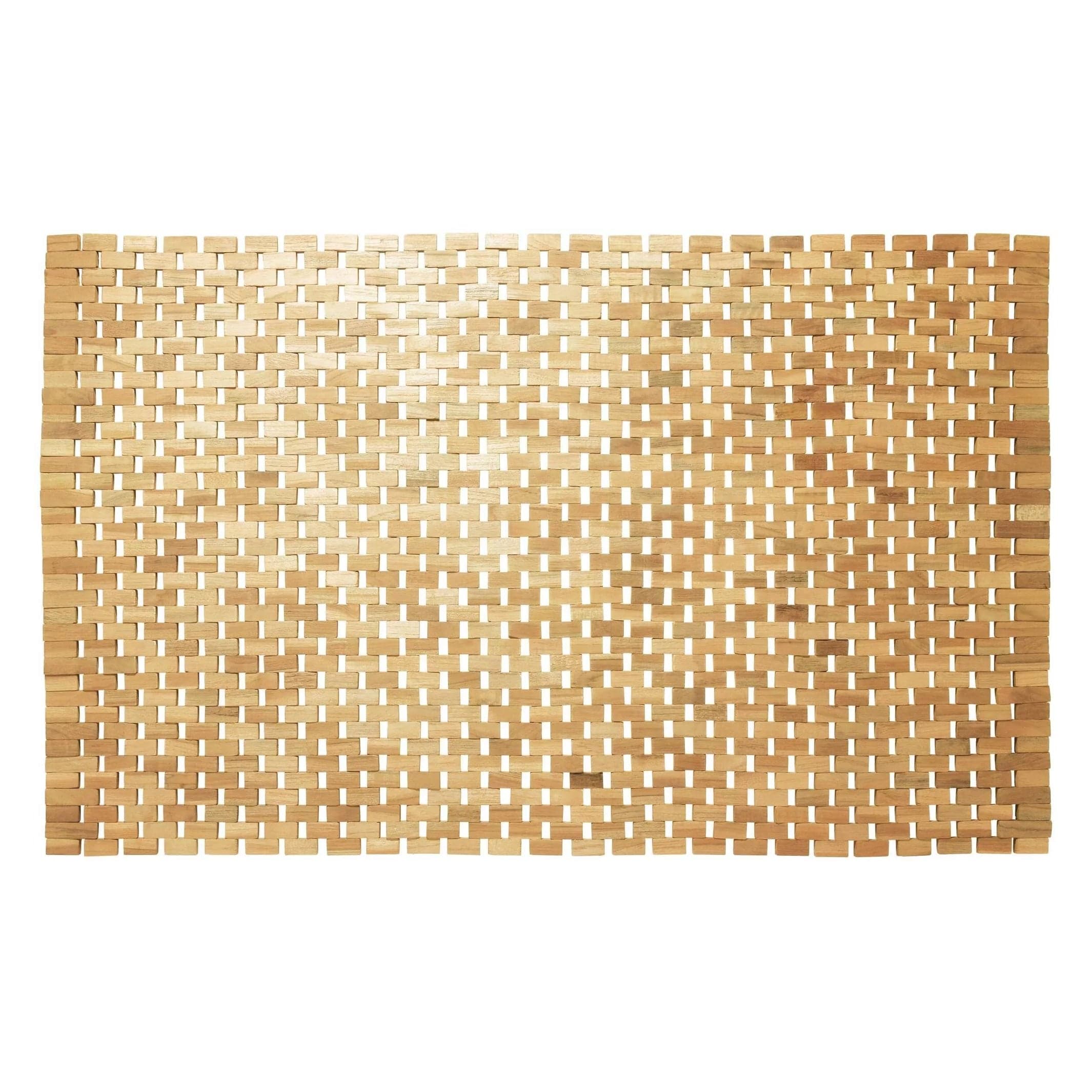 Sealskin Woodblock badematte teak Lys brun Sealskin Baderomsmatte CO-V924274