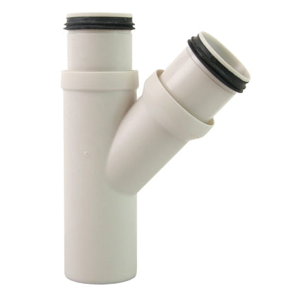 Smartline Grenrør 45° PP 40x40mm / 45° Pipelife Grenrør AH-2207035