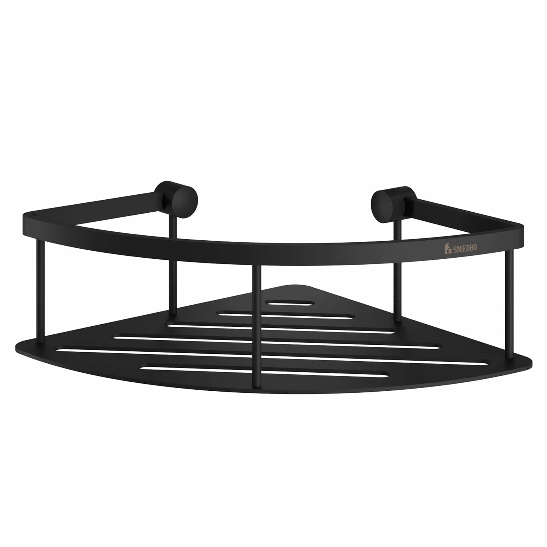 Smedbo 3031 Dusjhjørnekurv Sideline Svart Smedbo Dusjhylle SM-DB3031