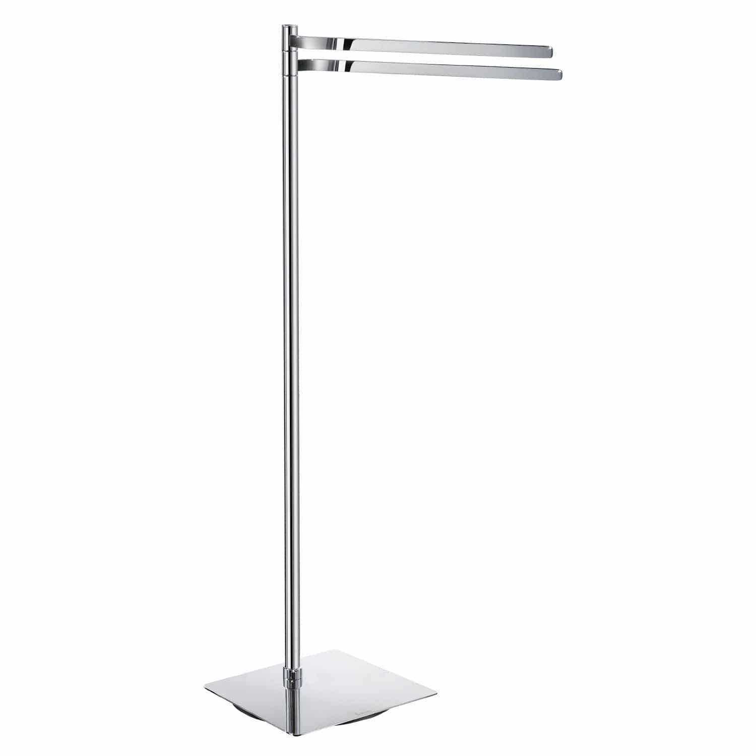 Smedbo FK325 Svingbar Håndklestang Gulv Krom Smedbo Håndklestativ SM-FK325