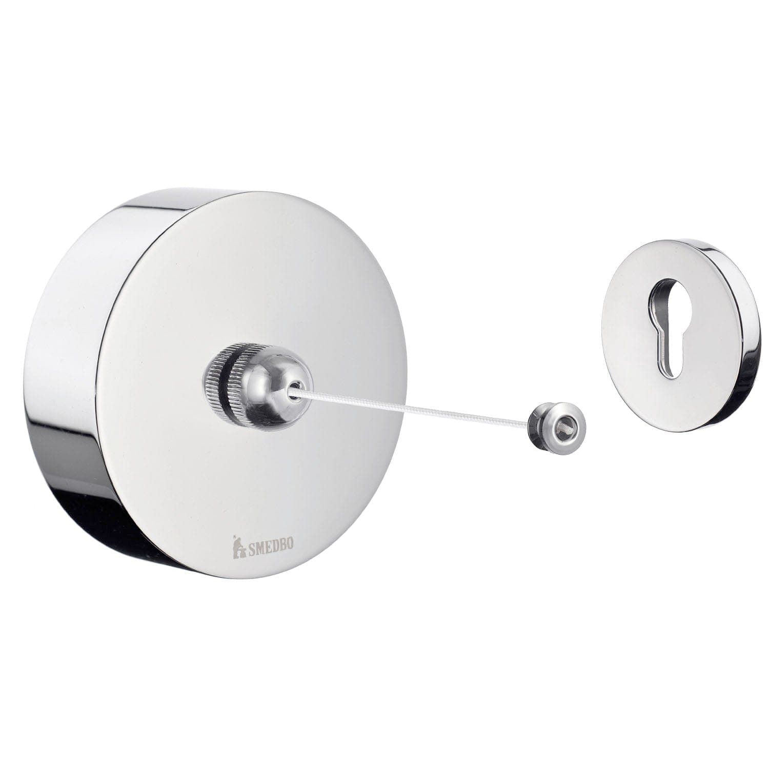 Smedbo FK480 Uttrekkbar Klessnor Krom Krom Smedbo Håndklestativ SM-FK480