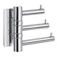 Smedbo ZK327 Svingbar Trippelkrok Pool Krom Smedbo Håndkleholder SM-ZK327