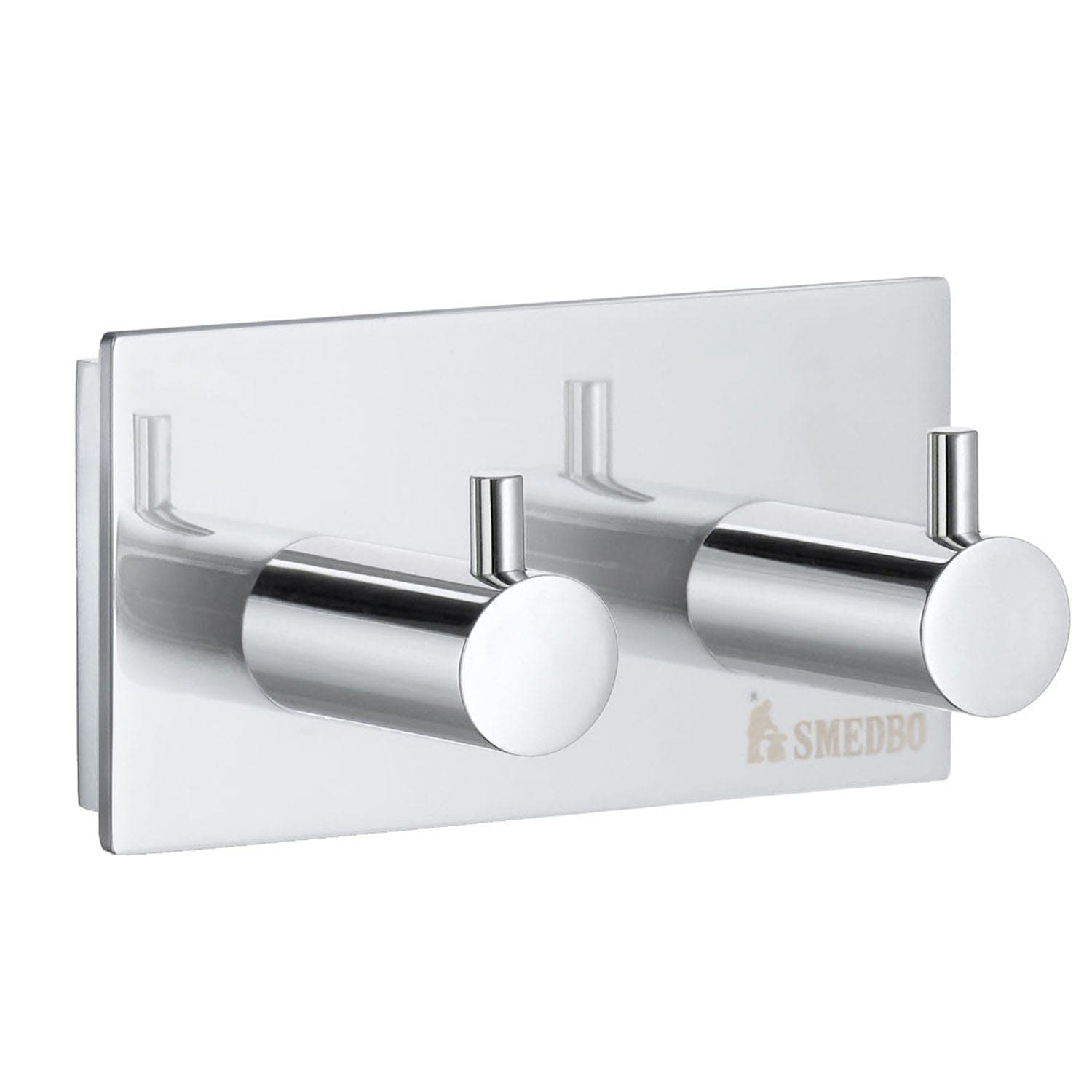 Smedbo ZK356 Dobbel Krok Pool Krom Smedbo Knagger SM-ZK356