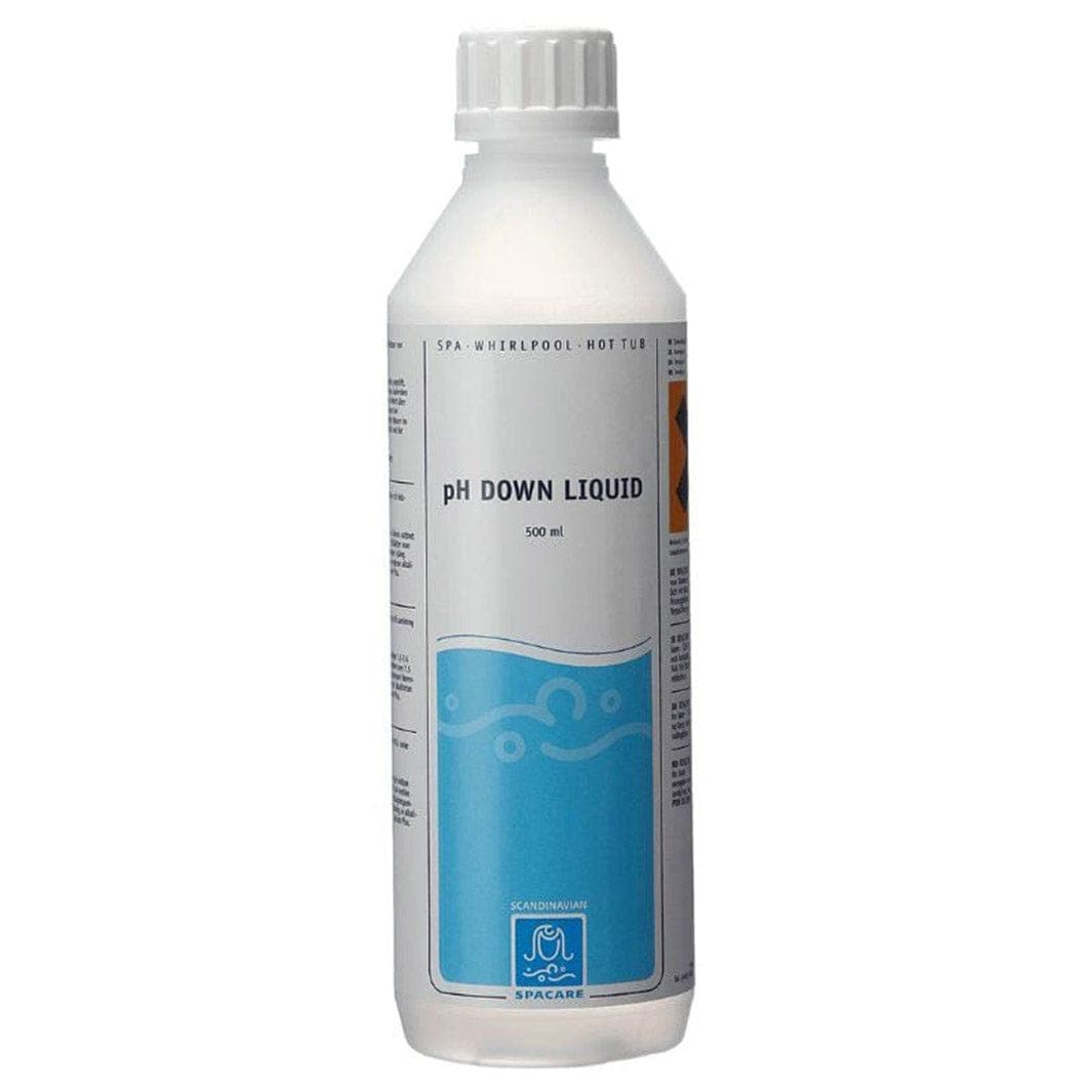 Spacare pH Down 500ml - Senker Vannets Nivå Kjemikalier til spabad