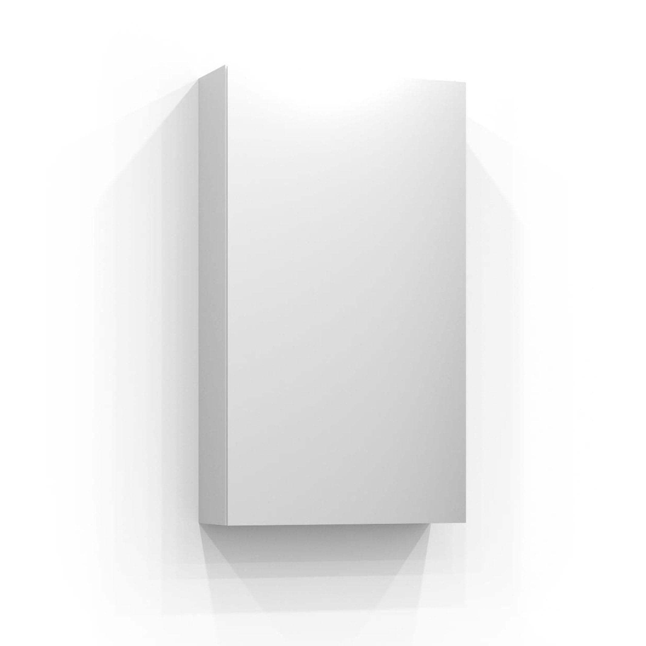 Svedbergs Dalby Speilskap Hvit matt / 40cm / 1 dør Svedbergs Speilskap SV-26040