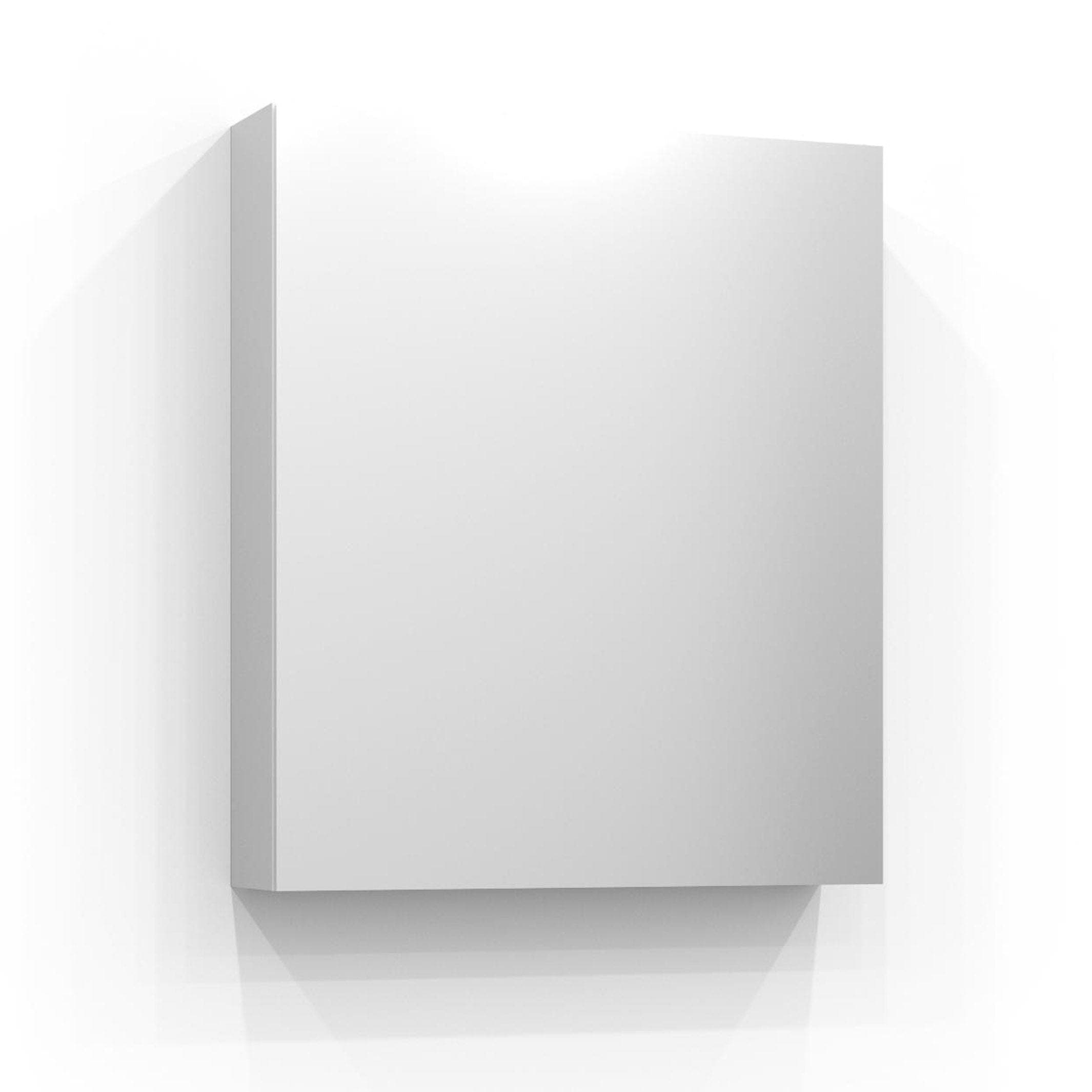 Svedbergs Dalby Speilskap Hvit matt / 60cm / 1 dør Svedbergs Speilskap SV-26060