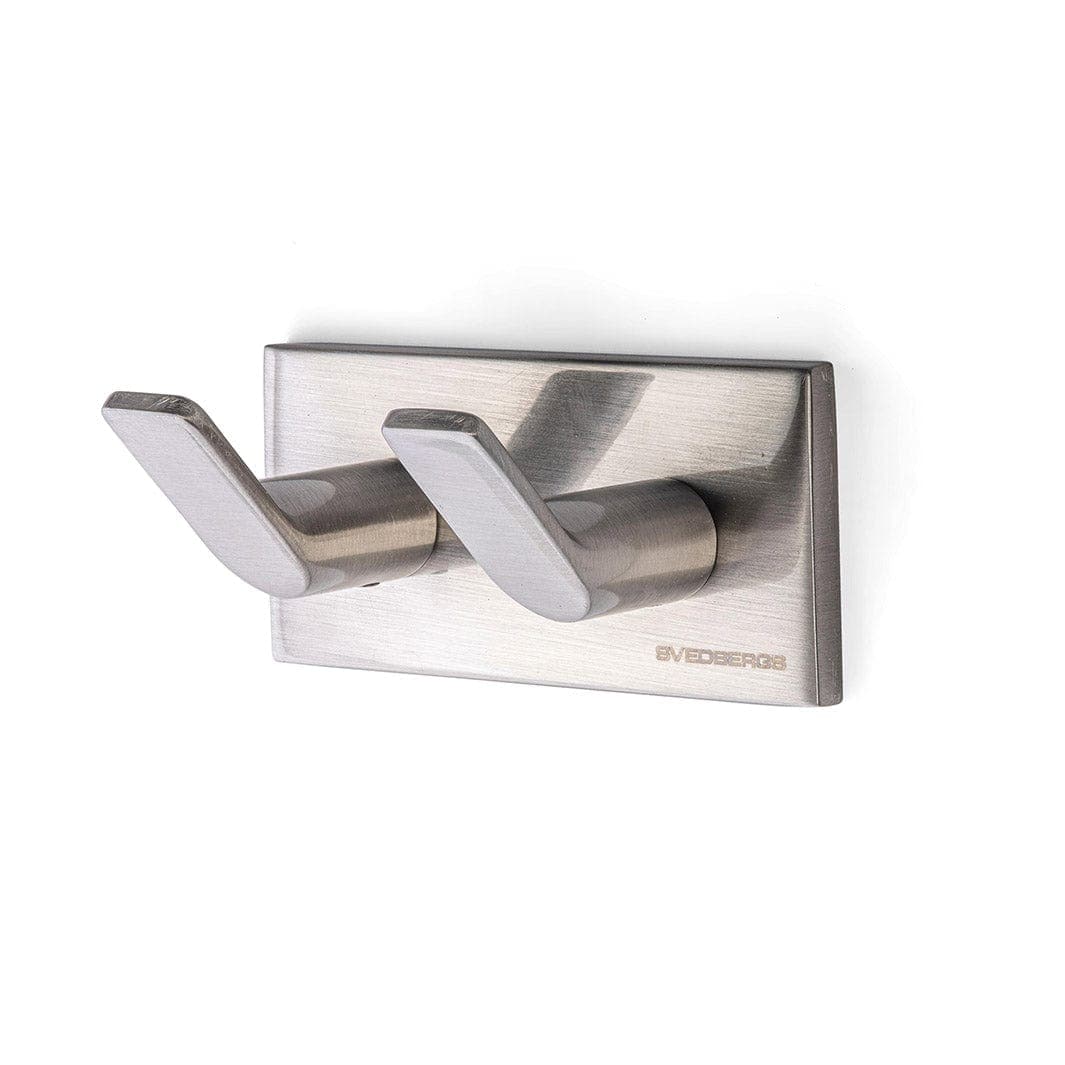 Svedbergs Dobbel Krok X02 Matt krom Svedbergs Knagger SV-X02-B