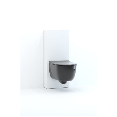 Svedbergs Glassbox Alta Toalettpakke: veggskål, soft-close sete og sisterne