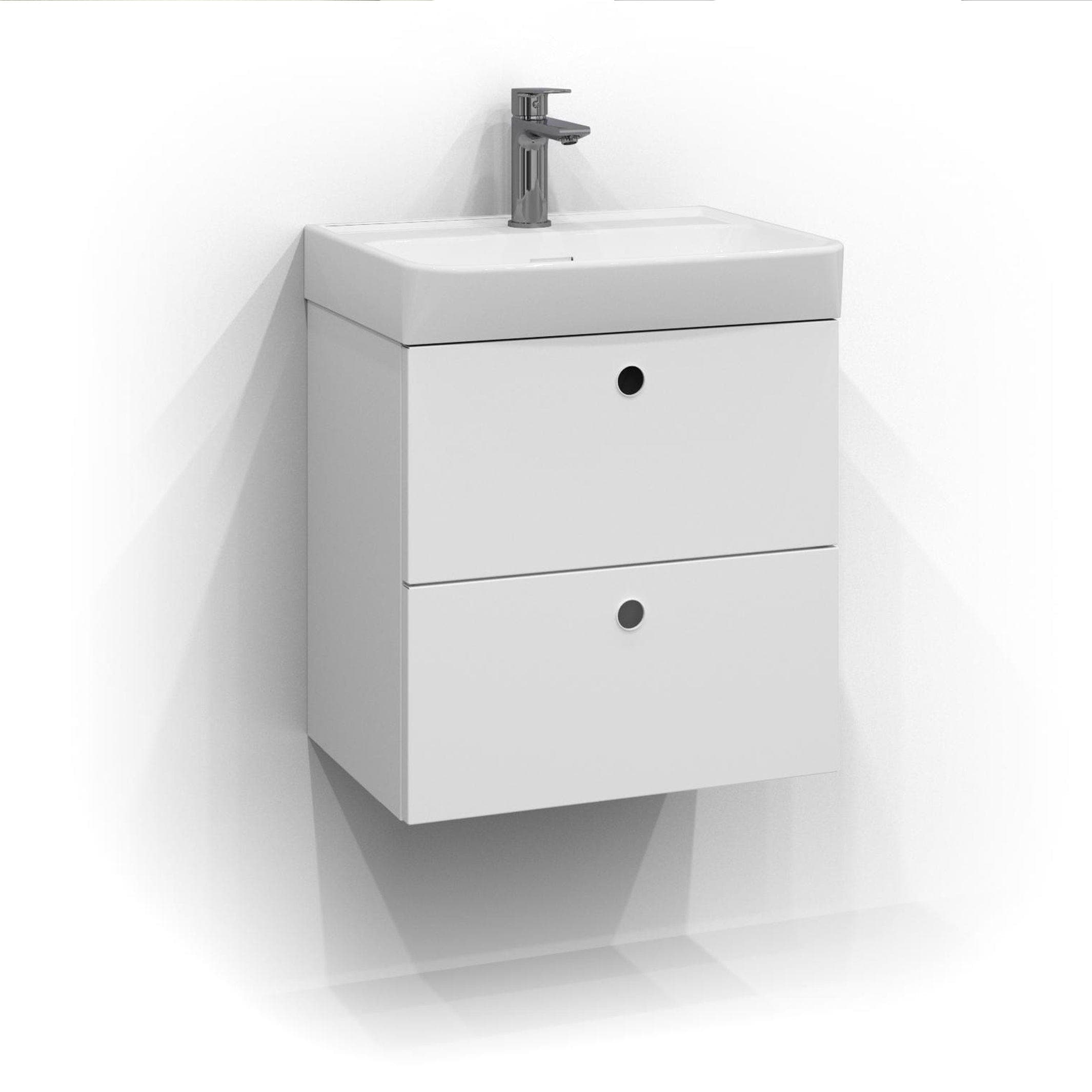 Svedbergs Intro Servantskap 2 Skuffer 50cm / Hvit matt Svedbergs Servantskap SV-294450