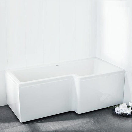 Svedbergs Torne Dusjbadekar 150-170 150cm / Høyre / Nei Svedbergs Firkantet badekar SV-Z150H