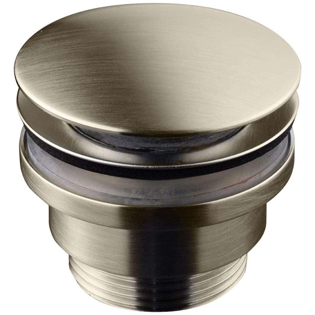 Tapwell 68400 Åpen Bunnventil Servant Brushed nickel Tapwell Bunnventil TA-9421277