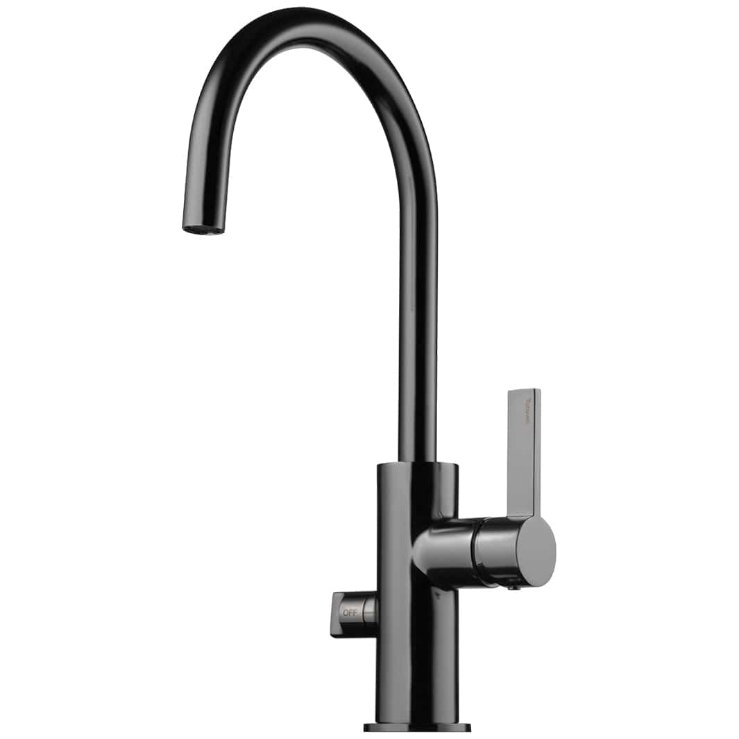 Tapwell ARM184 Kjøkkenarmatur Avstengning Brushed black chrome Tapwell Kjøkkenarmatur TA-9424262