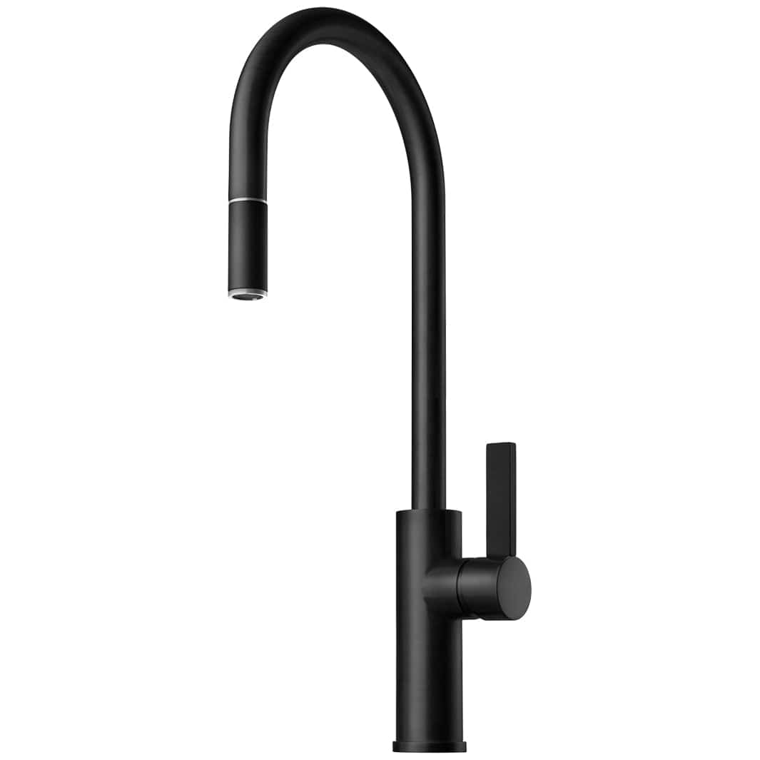 Tapwell ARM185 Kjøkkenarmatur Uttrekk Svart matt Tapwell Kjøkkenarmatur TA-9423622