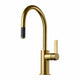 Tapwell ARM375 Kjøkkenarmatur med uttrekkbar tut Brushed honey gold Tapwell Kjøkkenarmatur TA-9426361