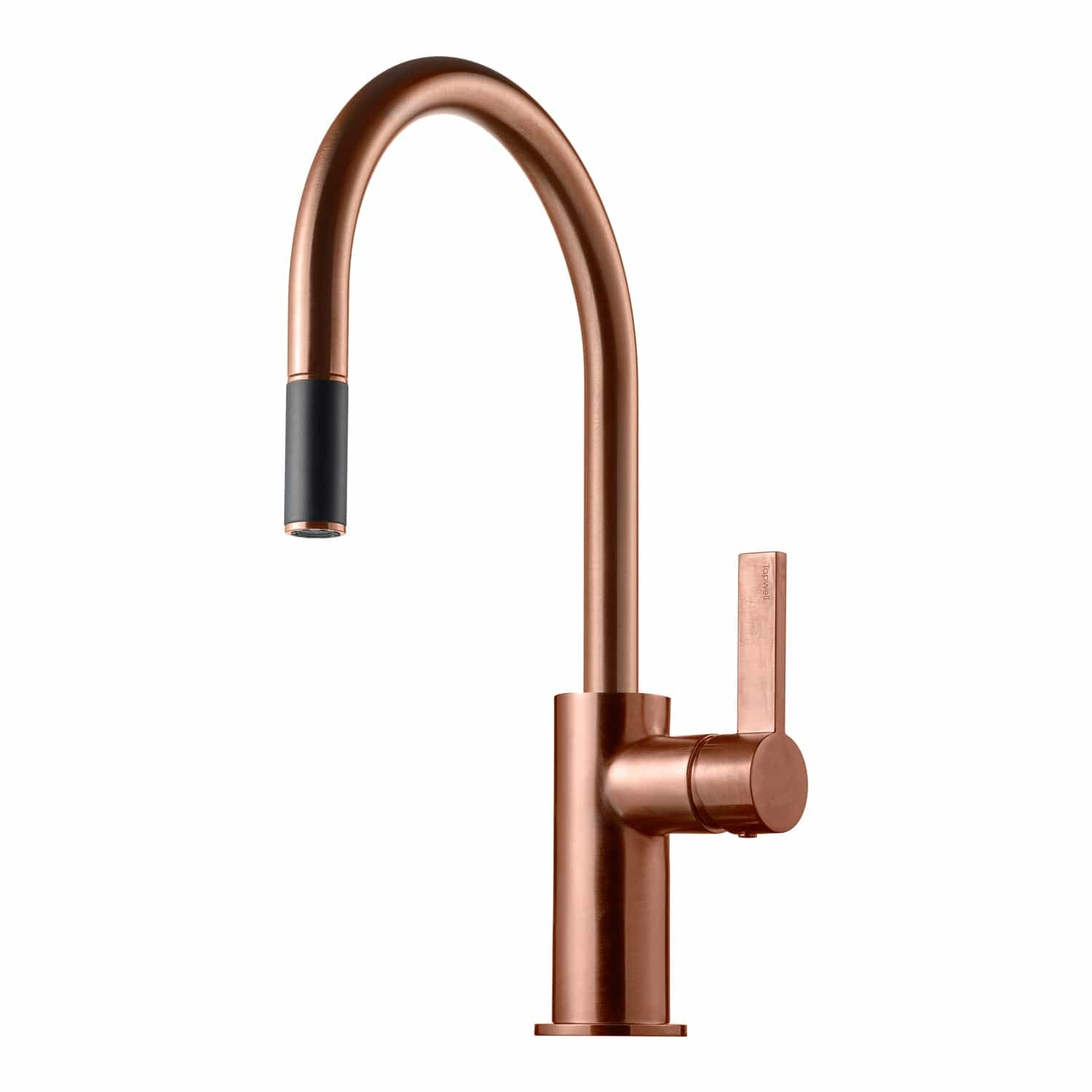 Tapwell ARM375 Kjøkkenarmatur med uttrekkbar tut Oksiderende kobber Tapwell Kjøkkenarmatur TA-9426357