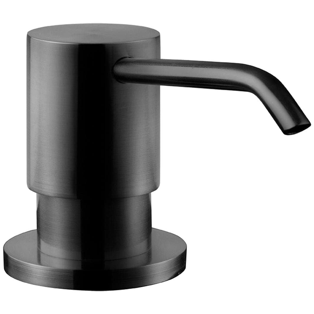 Tapwell BI228 Såpepumpe med beholder Svart matt Tapwell Såpepumpe TA-9421159