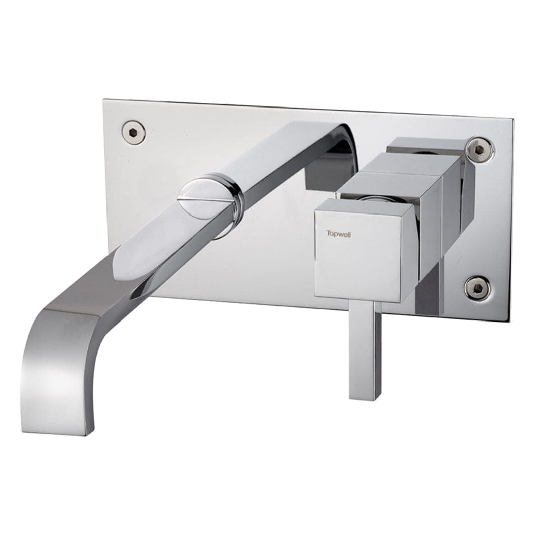 Tapwell BOX006 Rettangolo Servantbatteri Innbygging Krom Tapwell Blandebatteri innbygging TA-8553417