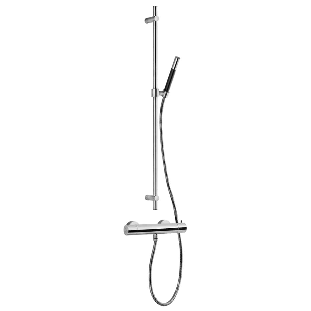 Tapwell EVM168+ZSAL300 Dusjbatteri med dusjsett Krom Tapwell Dusjbatteri TA-9421973