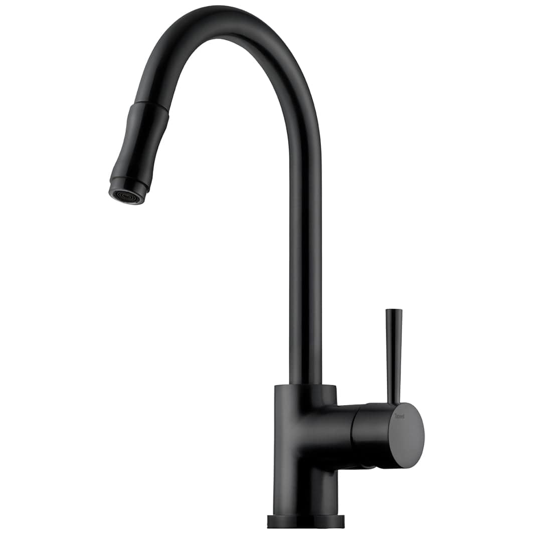 Tapwell EVO185 Kjøkkenarmatur Uttrekk Svart matt Tapwell Kjøkkenarmatur TA-9423551
