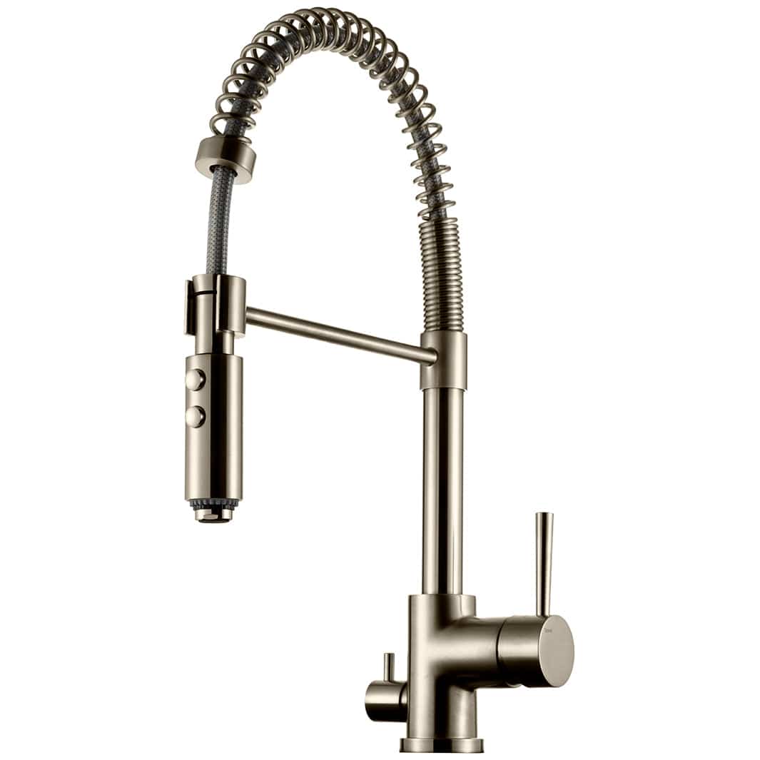 Tapwell EVO186 Kjøkkenarmatur Proff Brushed nickel Tapwell Kjøkkenarmatur TA-9423554