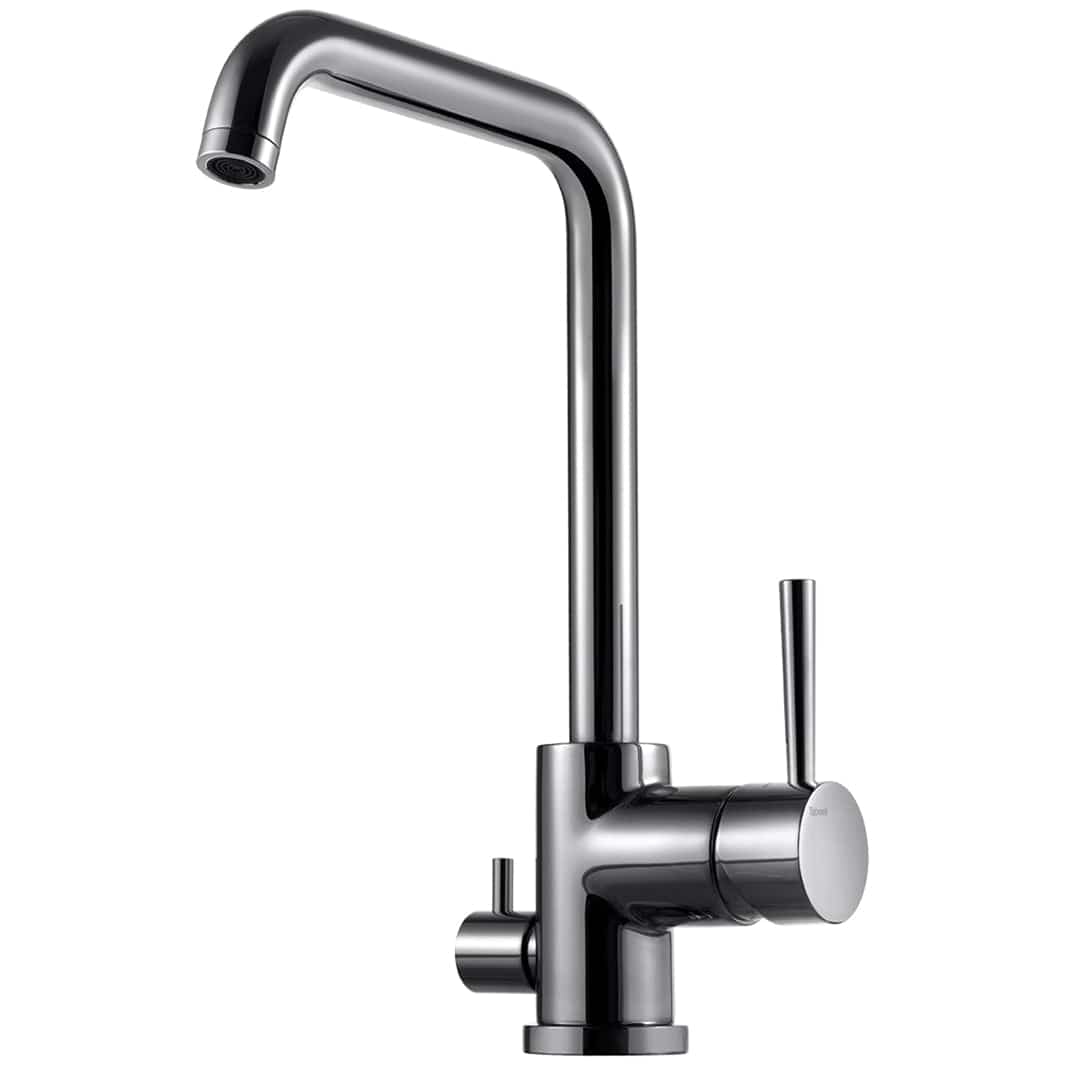Tapwell EVO984 Kjøkkenarmatur Avstengning Black chrome Tapwell Kjøkkenarmatur TA-9423473