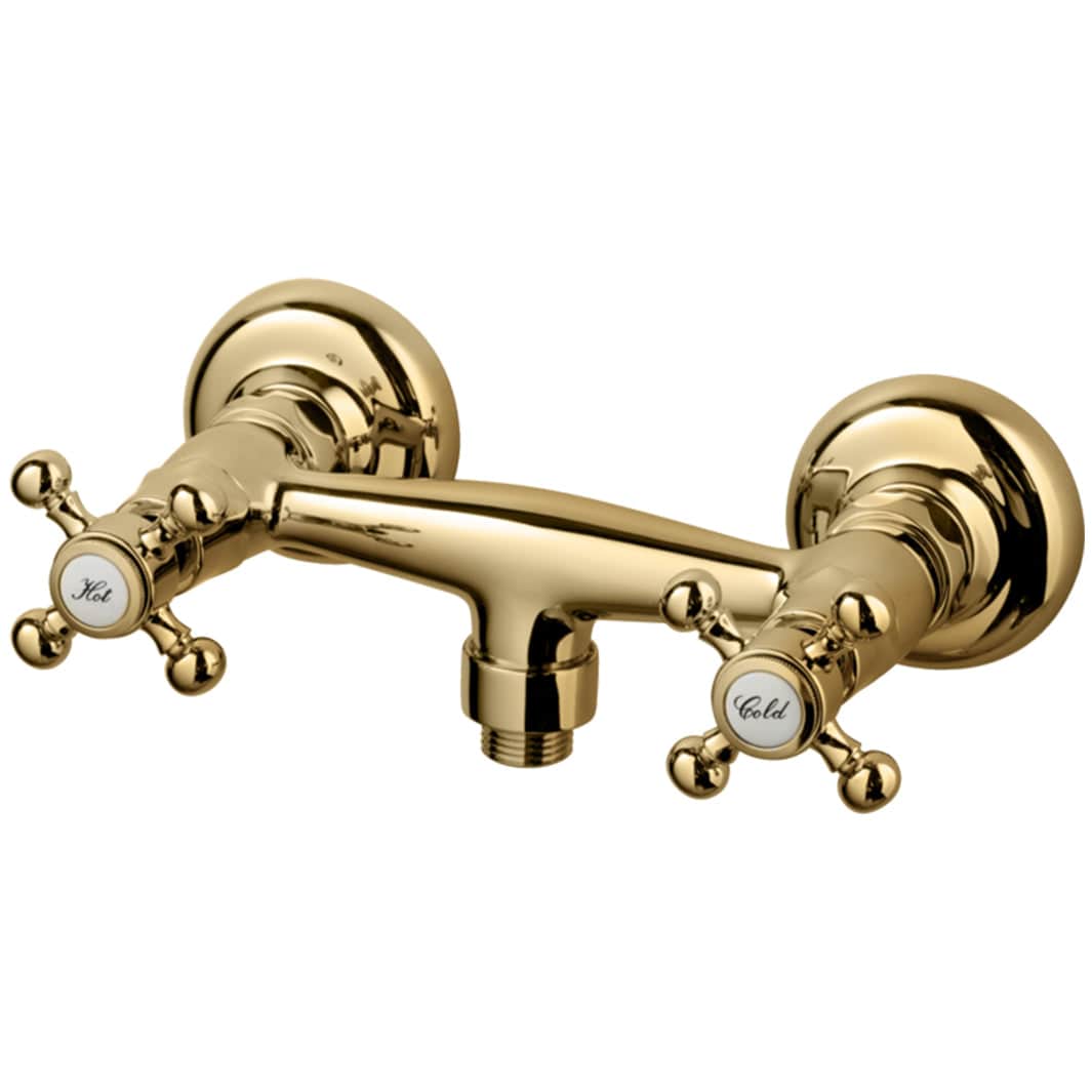 Tapwell FBLV168 Classic Dusjbatteri 2-greps Oksiderende messing Tapwell Dusjbatteri TA-9418724