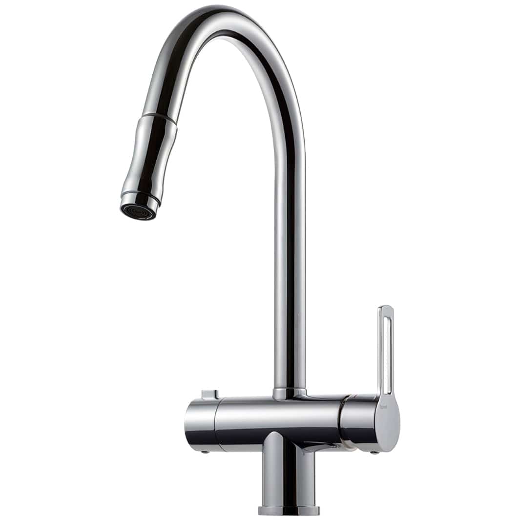 Tapwell RIN886 Kjøkkenarmatur Uttrekk+Avstengning Krom Tapwell Kjøkkenarmatur TA-4229769