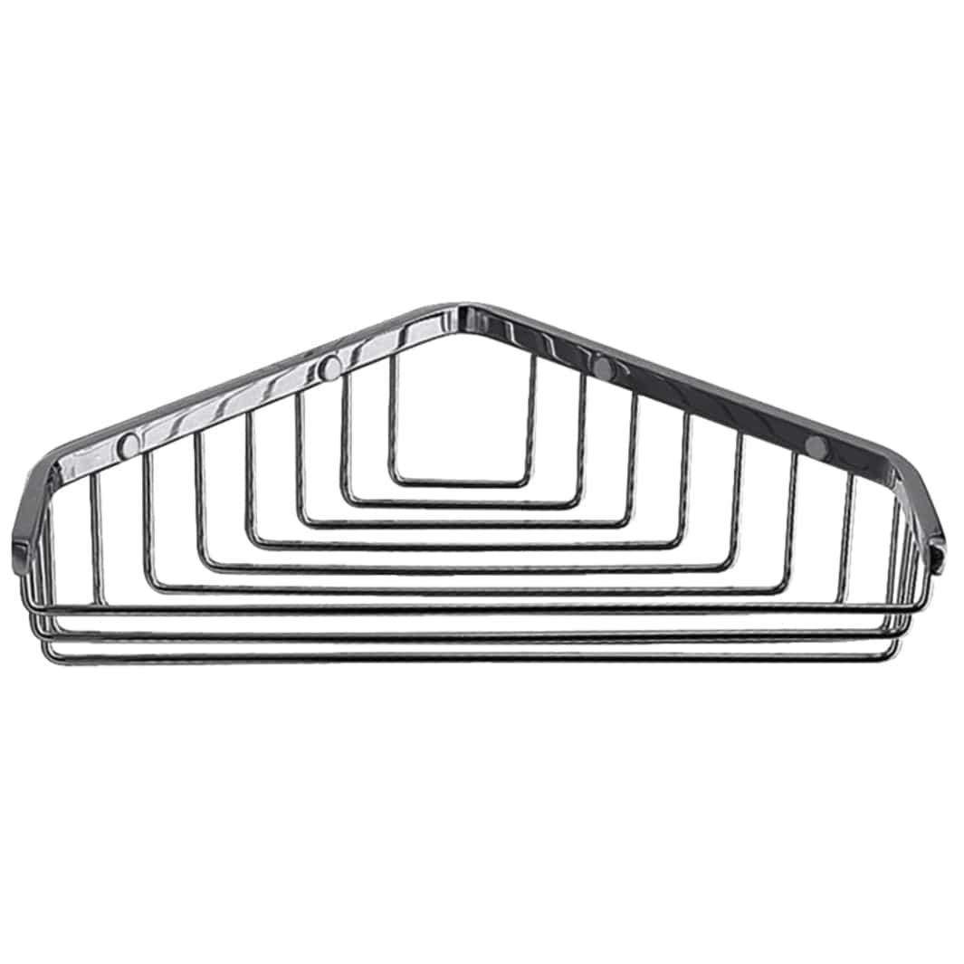 Tapwell TA156 Såpekurv hjørne Vegghengt Black chrome Tapwell Såpekurv TA-9419026