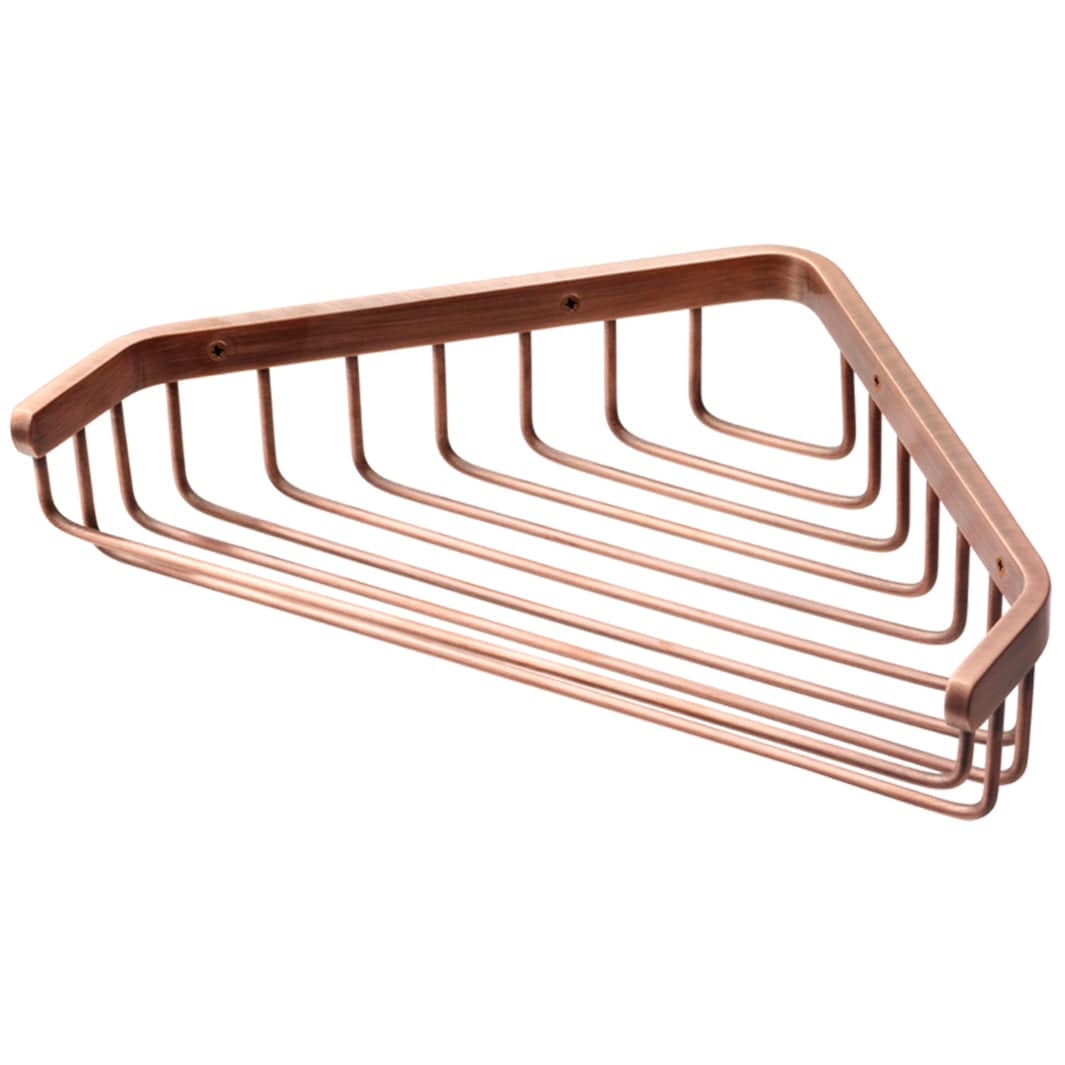 Tapwell TA156 Såpekurv hjørne Vegghengt Oksiderende kobber Tapwell Såpekurv TA-9420081