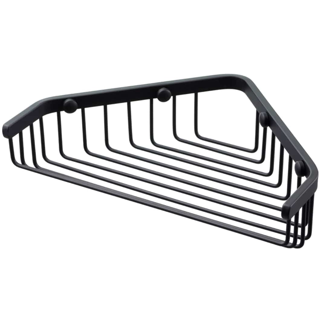 Tapwell TA156 Såpekurv hjørne Vegghengt Svart matt Tapwell Såpekurv TA-9420581