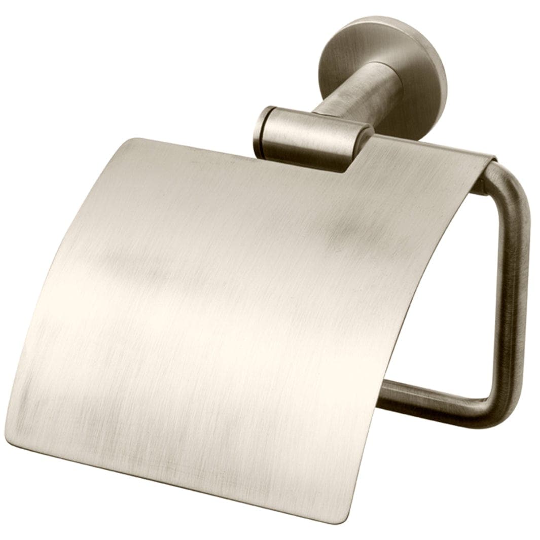 Tapwell TA236 Toalettrullholder Vegghengt m/lokk Brushed nickel Tapwell Toalettrullholder TA-9421169