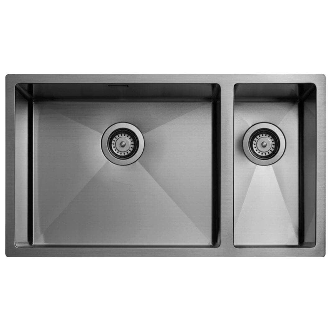 Tapwell TA7040 PVD Kjøkkenvask B78,5xD45cm Black chrome Tapwell Kjøkkenvask TA-9420305