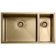 Tapwell TA7040 PVD Kjøkkenvask B78,5xD45cm Messing Tapwell Kjøkkenvask TA-9420303