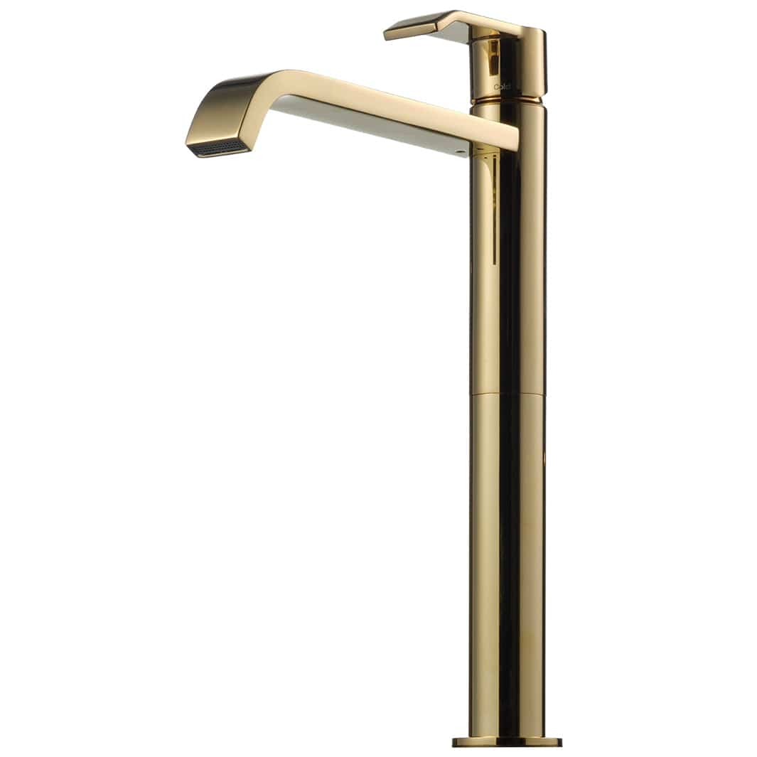 Tapwell VIC081 Høy Servantbatteri H312mm Honey gold Tapwell Servantbatteri TA-9424404