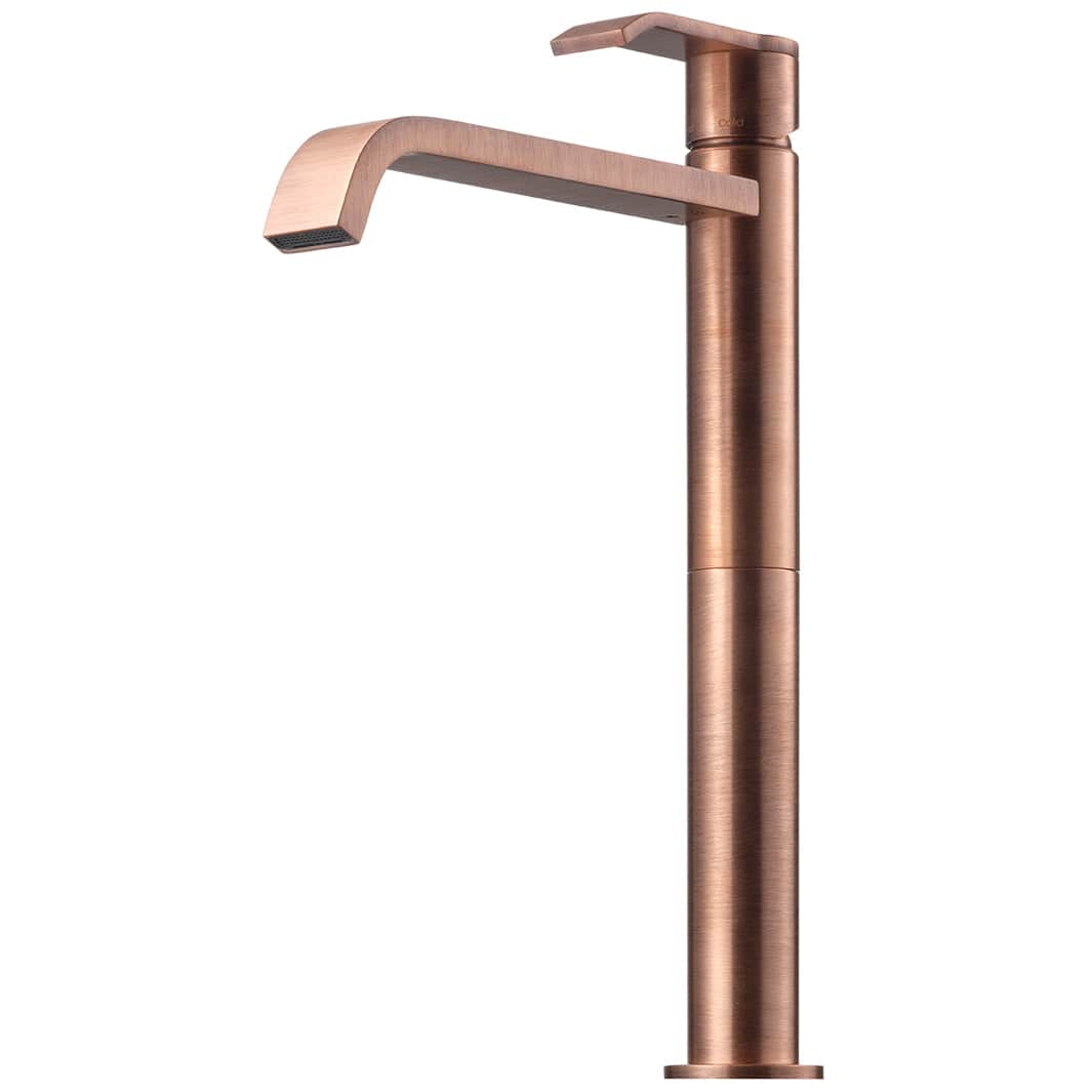 Tapwell VIC081 Høy Servantbatteri H312mm Oksiderende kobber Tapwell Servantbatteri TA-9424402