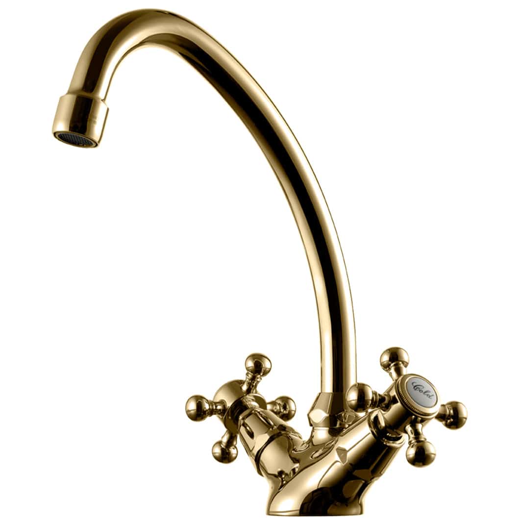 Tapwell VLV077 Classic Servantbatteri 2-greps Oksiderende messing Tapwell Servantbatteri TA-9423461