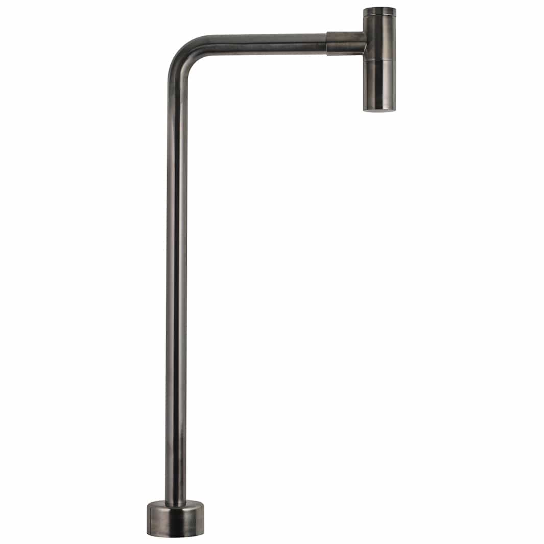 Tapwell XA100 Vannlås gulvavløp Ø32mm Brushed black chrome Tapwell Vannlås TA-9422755