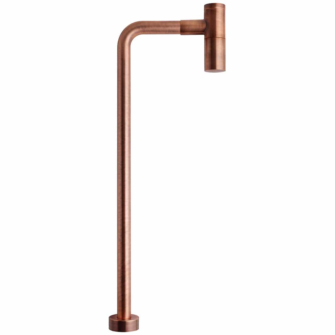 Tapwell XA100 Vannlås gulvavløp Ø32mm Oksiderende kobber Tapwell Vannlås TA-9418647