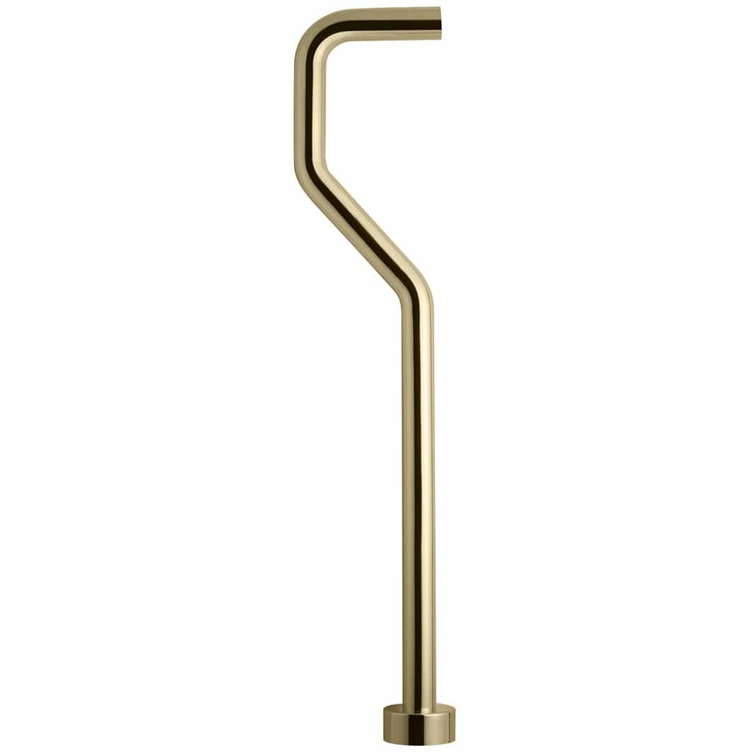 Tapwell XA22 S-Gulvrør for vannlås Ø32mm Oksiderende messing Tapwell Vannlås TA-9418559