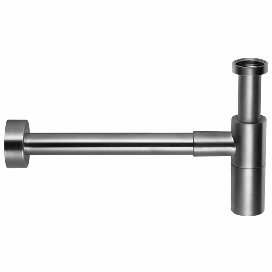 Tapwell XACC167 Vannlås servant Ø32mm Brushed black chrome Tapwell Vannlås TA-9420786